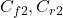 C_{f2}, C_{r2}