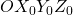 OX_0 Y_0 Z_0