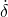 \dot{\delta}