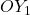 Rendered by QuickLaTeX.com OY_1
